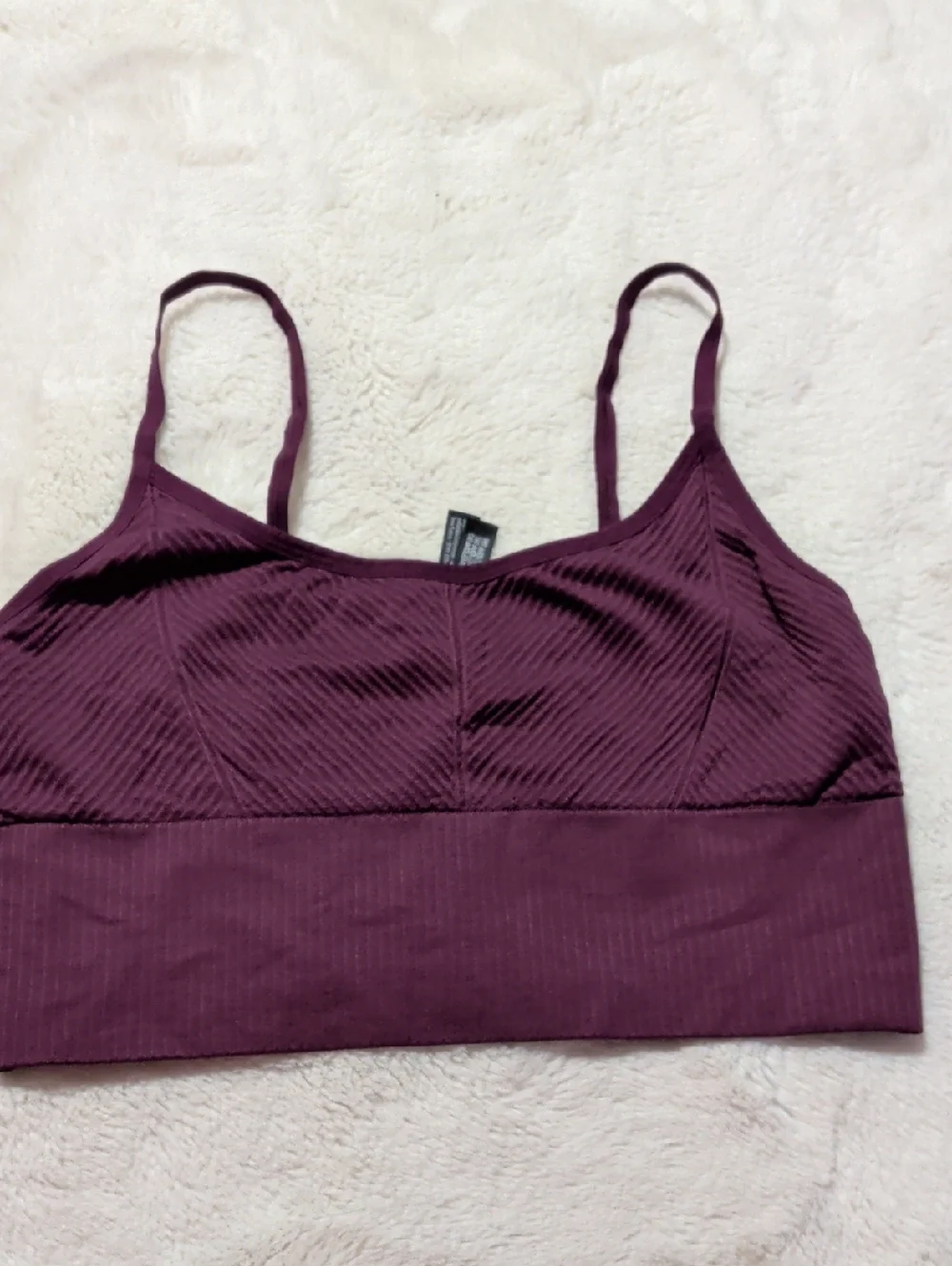 Pink Rich Maroon‎ Purple Seamless Lightly Lined Low Impact Sports Bra
